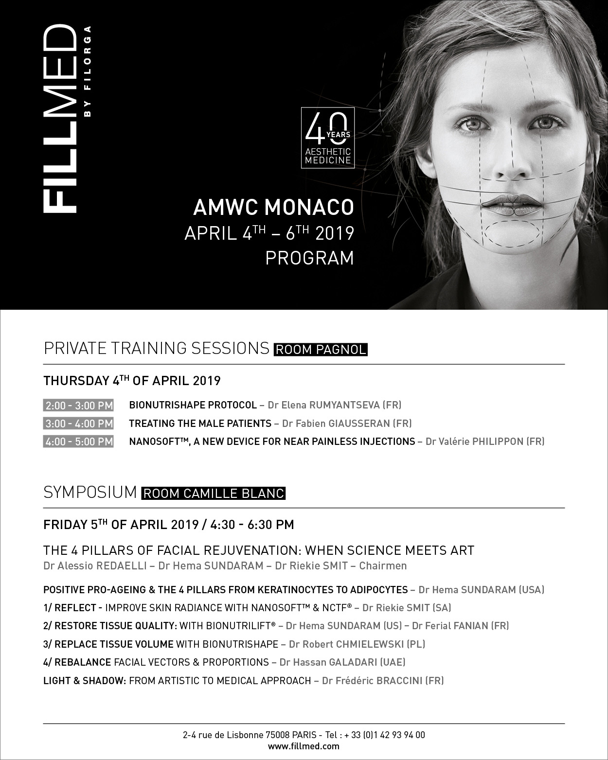 Events calendar program | Fillmed